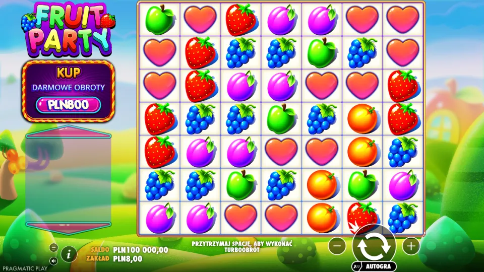 Fruit Party, ekran gry Fruit Party, ekran gry