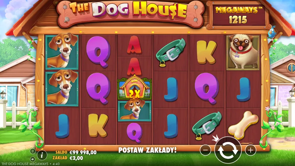 The Dog House Megaways, ekran po spinie
