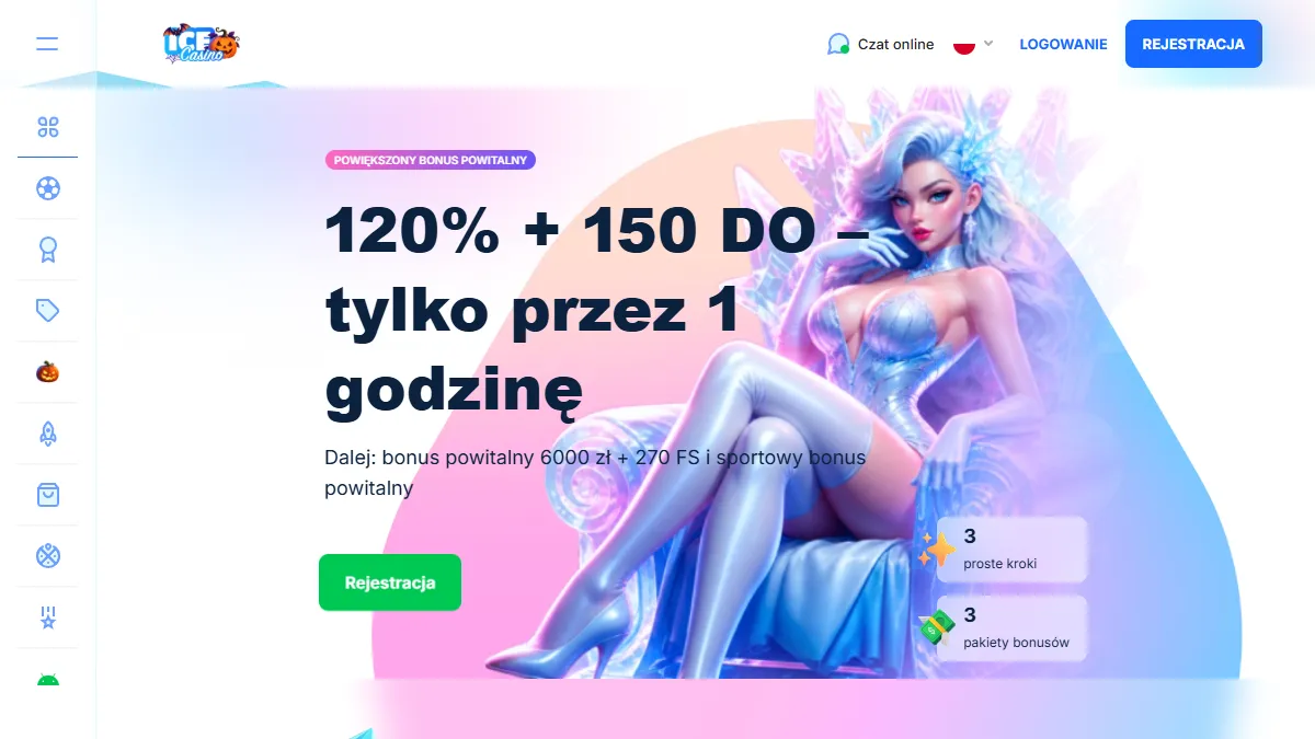 Ice Casino Ice Casino: strona główna kasyna